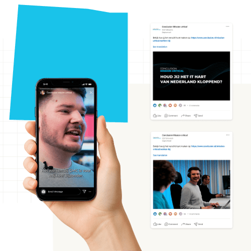 CMC recruitment campagne distributie op maat