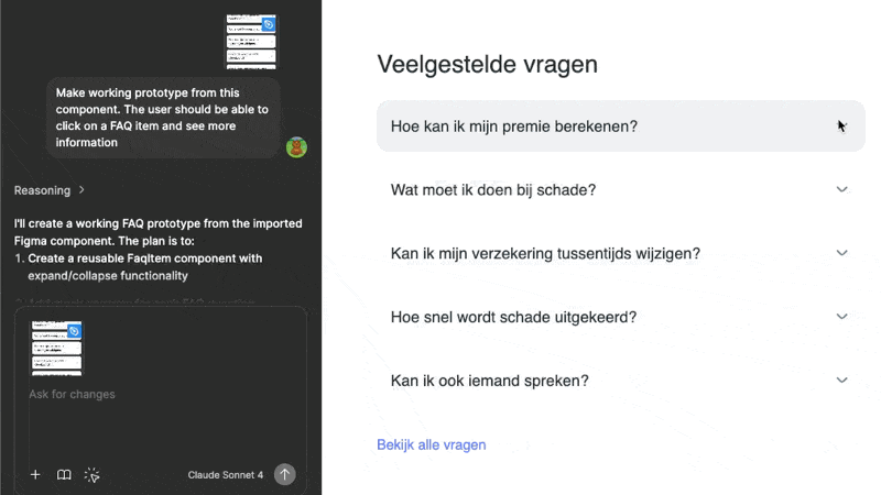 Voorbeeld Figma Make