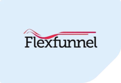 Logo van Flexfunnel.