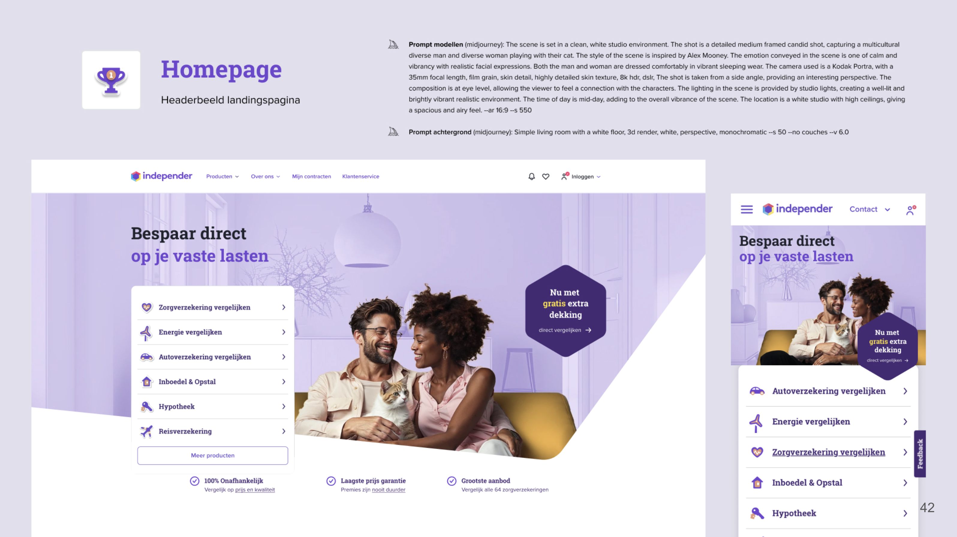 Propositie - AI voorbeeld Independer