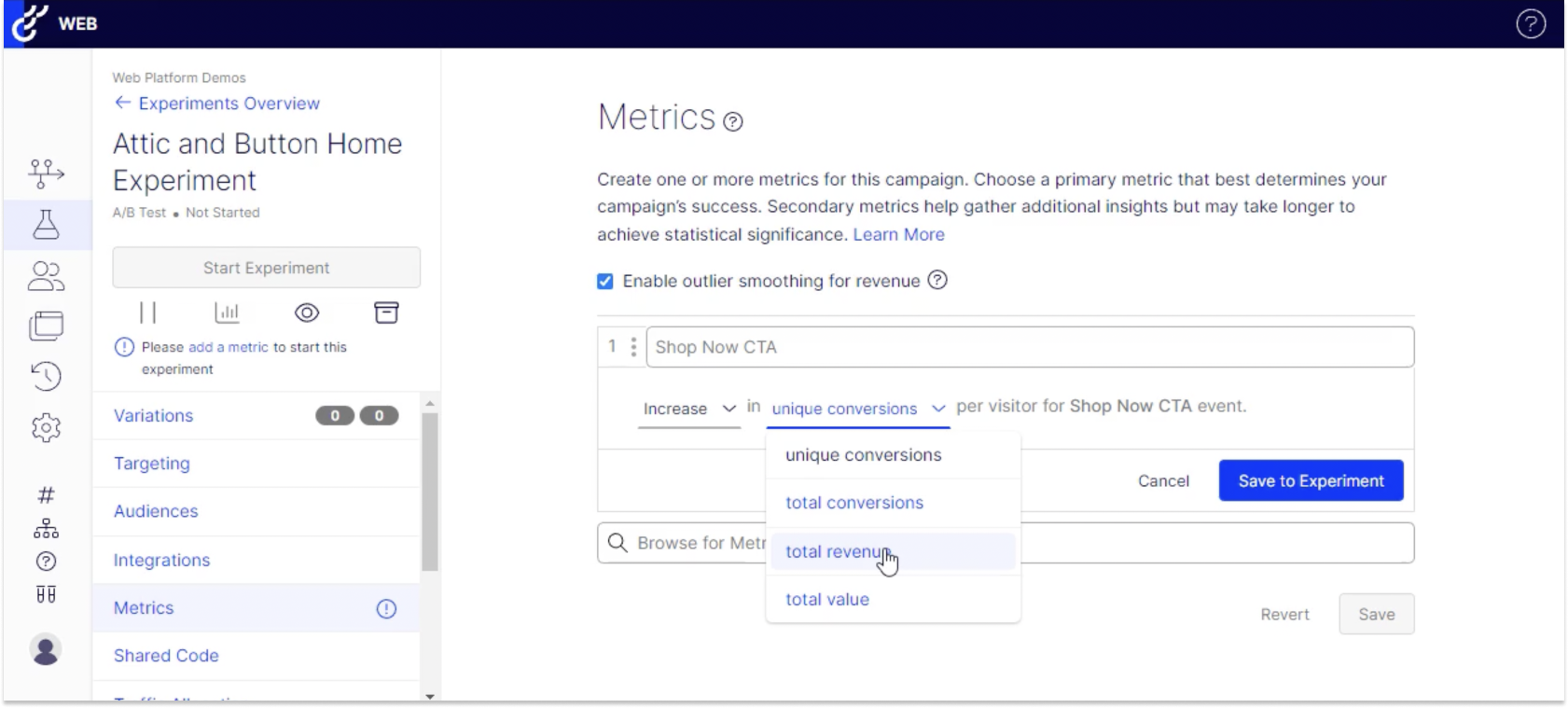 Optimizely-Metrics