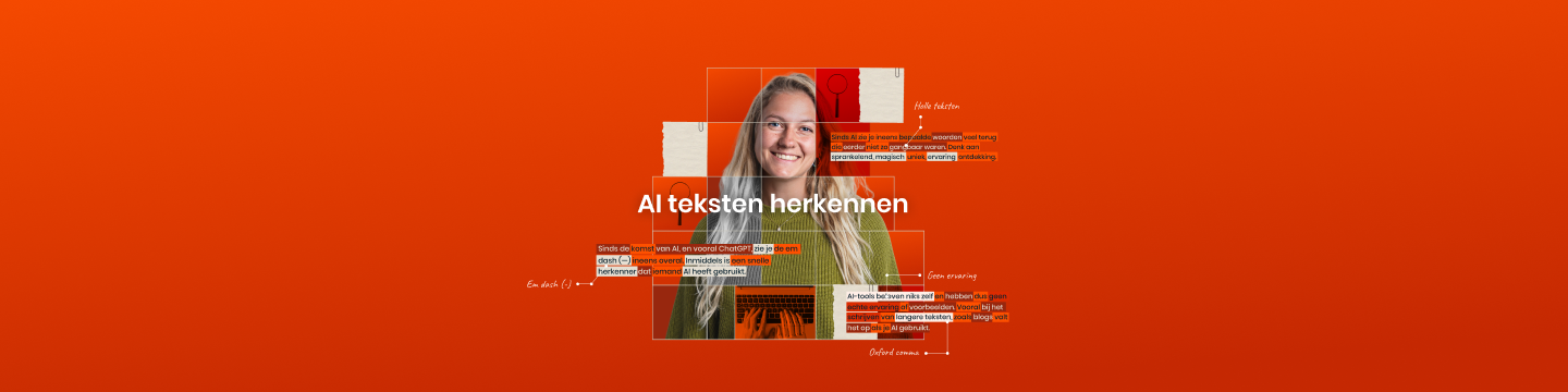 headerafbeelding met copywriter Liset